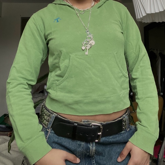 Crop hoodie - Picture 1 of 5